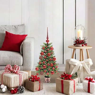 Produktbild von Möbel Weihnachtsbaum mit 150 LEDs mit Ständer Grün 65 cm PE - 2898866