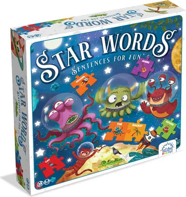 Productafbeelding van Leerrijk spel Smarty Puzzle- Star Words