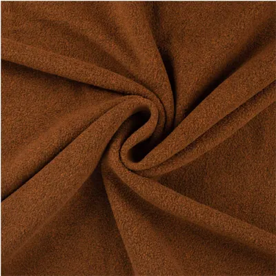 Fleecestoff Melange Fleece Sportfleece Microfleece ab 0,5m x 1,45m Meterware rehbraun