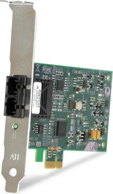 Produktbild von Allied Telesis AT-2711FX/ST - Netzwerkadapter - PCIe - 10/100 Ethernet - Bundesbehörden - TAA-konform