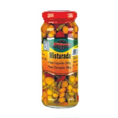Produktbild von D HORTA Chilischoten-Mix Pimenta Misturada 310g