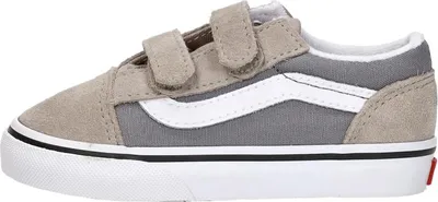 Produktbild von Vans Old Skool V 2  Klittenband Laag - taupe - Maat 19