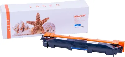 Immagine prodotto di Toner ciano 3.6-TN246C, compatibile con Brother TN-246C. Resa: 2.200 pagine