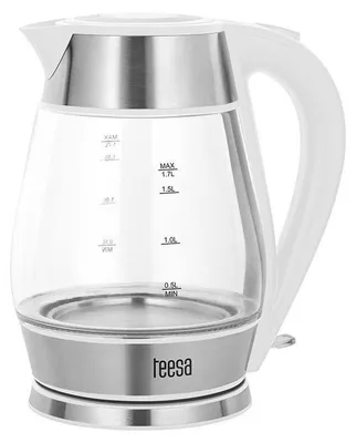 Image de Bouilloire TSA1512W 2200W 1,7 litres Blanc / Argent