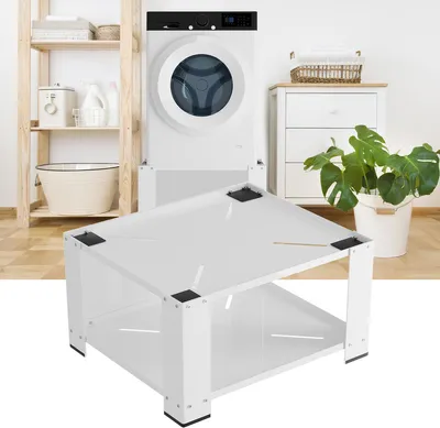 Obrázok produktu pre Jayseuw podstavec pod práčku pre sušičku/chladničku 60,6x60,6x40cm