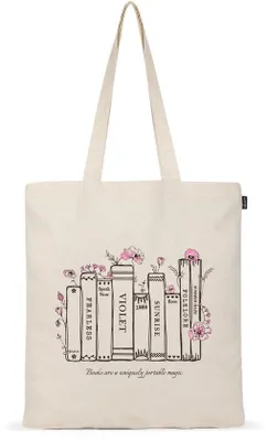 Produktbild von Schöne Baumwolltas, aufklappbar, Damen, Einkaufstasche, kotton, rosa