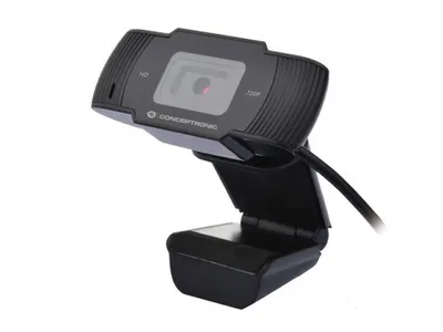 Immagine prodotto di Conceptronic AMDIS 720P HD webcam 1280 x 720 Pixel USB 2.0 Nero