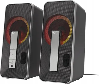 Obrázok produktu pre Genesis GENESIS Helium 100 BT RGB sada reproduktorov 10 W PC/Laptop čierna, strieborná 2.0 kanály Bluetooth