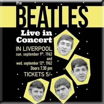 Zdjęcie produktu dla The Beatles Live in Concert Magnes