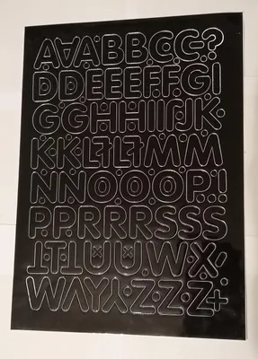 Image de Lettres et chiffres autocollants