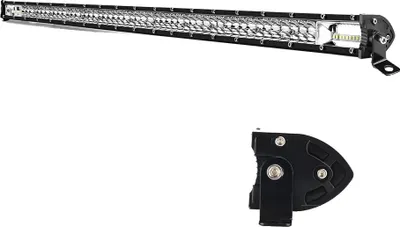 Produktbild von LED-Lichtleiste, Farbtemperatur 6500K, IP68 wasserdicht, 38 Zoll 2-Reihen