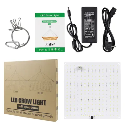 Obrázek produktu pro Plnospektrální LED lampa pro rostliny - Quantum Board Grow Light, režimy VEG a BLOOM, IP20, přirozené chlazení, ideální pro sukulenty a pokojové rostliny