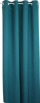 Produktbild von Verdunkelungsvorhang Ösen 300 x 245 cm Petrol Vorhang blickdicht Gardine abdunkelnd wärmeisolierend