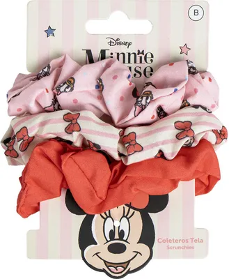 Produktbild von Cerda Group Minnie Haargummi 3 Stücke Rot,Rosa  Rot,Rosa One Size