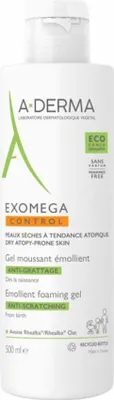 Zdjęcie produktu dla A-Derma Exomega Control Emollient Foaming Gel 500ml