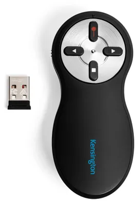 Produktbild von Kensington kabelloser Presenter mit rotem Laser, 2.4Ghz USB Presenter, Roter Las