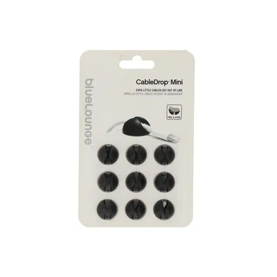 Produktbild von Bluelounge CableDrop Mini, Schwarz