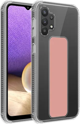 Produktbild von Cadorabo Schutzhülle für Samsung Galaxy A32 4G Hülle in Rosa Etui TPU Silikon Case Cover Standfunktion