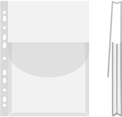 Produktbild von Katalog-Lochhüllen, DONAU, PP, A4, kristall, 170 µm