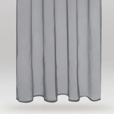 Produktbild von 2er Pack Gardine Transparent Noella Universalband, Größe: 140 x 245cm (Grau)