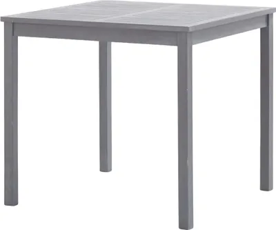 Obrázek produktu pro vidaXL Zahradní stůl šedý 80x80x74 cm z masivního dřeva akácie