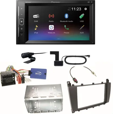 Produktbild von Pioneer DMH-A240DAB Bluetooth MP3 USB DAB+ Einbauset für Mercedes G Klasse W463