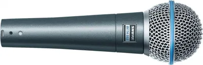 Zdjęcie produktu dla Shure Beta 58A, Mikrofon Stage / Performance, -51 dB, 50 - 16000 Hz, 150 Ω, Przewodowa, Szary
