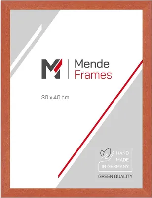 Produktbild von MendeFrames Holzrahmen 960 kirschbaum 70x90 cm Museumsglas