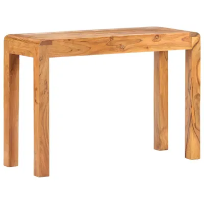 Produktbild von Konsolentisch 110x40x76 cm Massivholz mit Honigfarbenem Finish