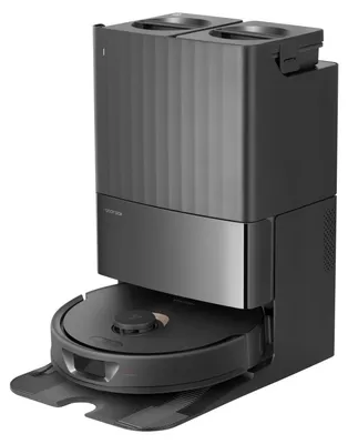 Produktbild von Roborock Q Revo Saug-Wisch-Roboter mit Reinigungsstation 0 35 l Schwarz