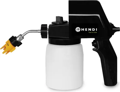 Zdjęcie produktu dla Hendi 307752, Stal nierdzewna, Polietylen wysokiej gęstości (HDPE), Biały, Czarny, 700 ml, 60 W, 230 V, 220 mm