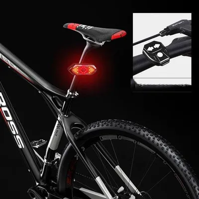 Immagine prodotto di Fanale posteriore per bicicletta, luce a LED, impermeabile, resistente agli urti, 5 modalità di illuminazione, ricarica USB