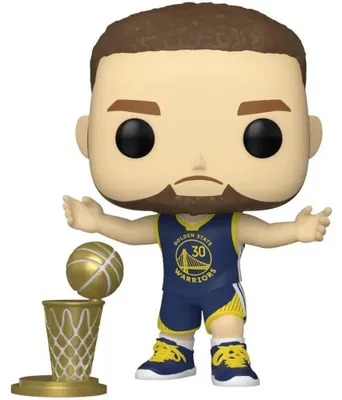 Produktbild von Funko Pop! NBA: Golden State Warriors - Stephen Curry (Throwback) (Special Edition) #157 Figurine