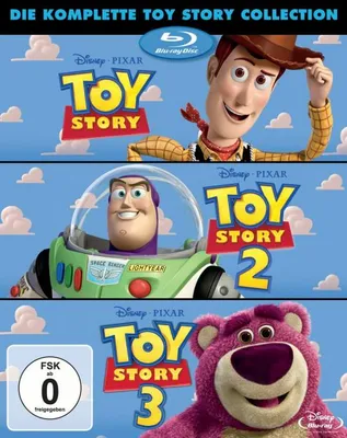 Produktbild von Toy Story 1-3 [Blu-Ray-Box]
