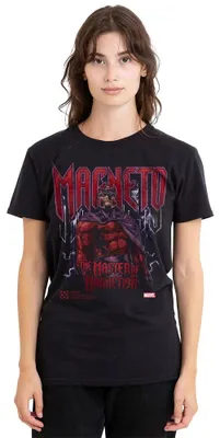 Productafbeelding van X-Men Magneto dames T-shirt, zwart, maat XXL