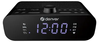 Produktbild von Denver CRD-515 Radiowecker mit großem Display, USB-Anschluss & Snooze