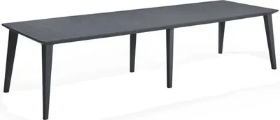 Obrázok produktu pre Záhradný jedálenský stôl KETER/Allibert Lima - 313 x 98 x 74 cm - grafit, 6-12 osôb