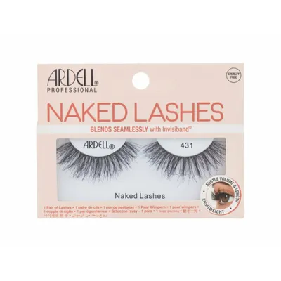 Image de Ardell Naked Lashes Blends Seamlessly with Invisiband No.431 - Black