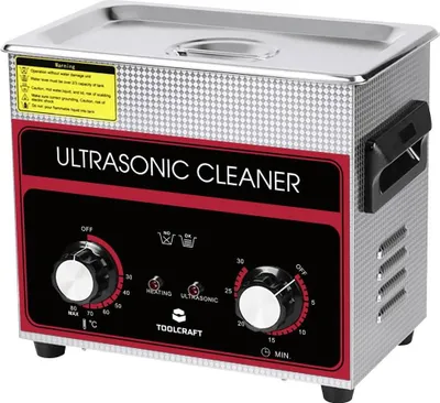 Image de Toolcraft Usc 320 Nettoyeur à ultrasons pour bijoux Fournitures de bureau Atelier 280 W 3.367