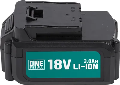 Obrázek produktu pro Baterie 18 V Li-Ion 3,0 Ah náhradní baterie pro všechna zařízení řady One Fits All
