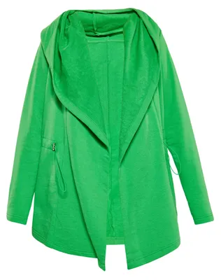 Image de Sweat à capuche VANJA pour femme - vert, taille S