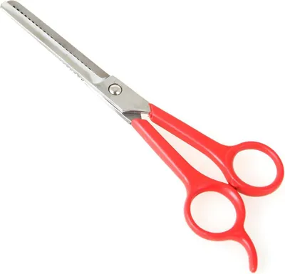Obrázek produktu pro Nůžky pro psy, nerezová ocel, 15 cm, oranžové