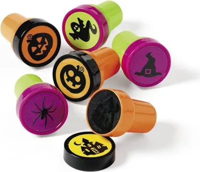 Produktbild von Kinderstempel Halloween 6 verschiedene Motive