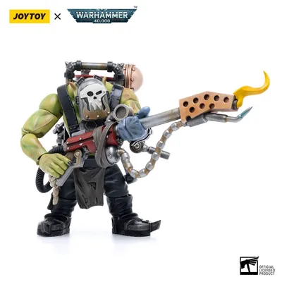 Produktbild von Joy Toy (CN) Warhammer 40k Actionfigur 1/18 Ork Kommandos Burna Boy Ragrob 13 cm JT2900