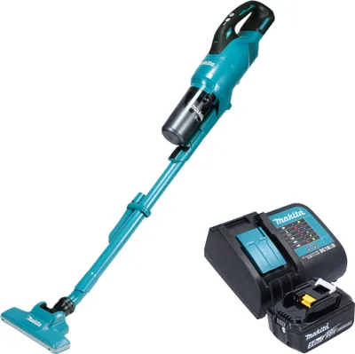 Productafbeelding van Makita DCL 286 FST accustofzuiger 18 V 0,25 l borstelloos + 1x accu 5,0 Ah + oplader