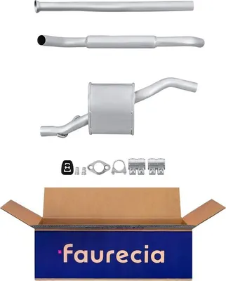 Produktbild von HELLA 8LC 366 024-841 Mittelschalldämpfer Schalldämpfer für AUTOBIANCHI Y10 Schrägheck