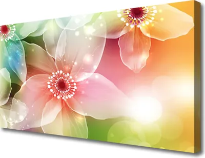 Produktbild von Tulup Leinwand-Bilder 100x50 Wandbild Canvas Kunstdruck Blumen Kunst