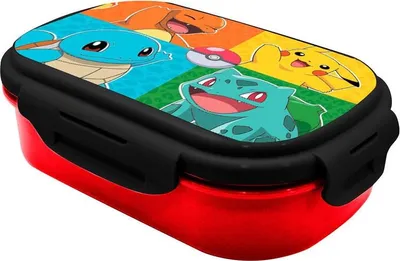 Produktbild von Pokemon Lunch Box with Cutlery Set for Kids