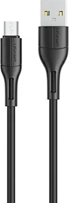 Obrázok produktu pre Usams U68 Microusb 2A Rýchlonabíjací Kábel 1M Čierny/Čierny Sj502Usb01 (Us-Sj502)