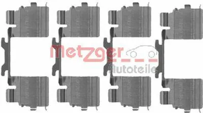 Produktbild von METZGER 109-1725 Zubehörsatz Scheibenbremsbelag für FIAT Ducato Kastenwagen (250, 290) Ducato Pritsche / Fahrgestell (250, 290) Ducato Bus (250, 290)